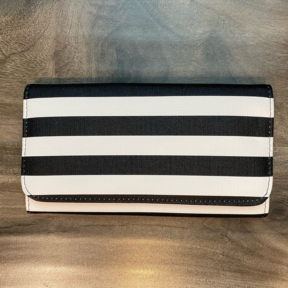 Kut from the Kloth Slim Striped Tri-Fold Wallet